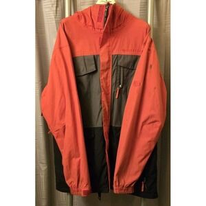 686 Jacket Mens XL‎ Red Black Smarty Command Outer Shell Skiing Snowboard Hooded